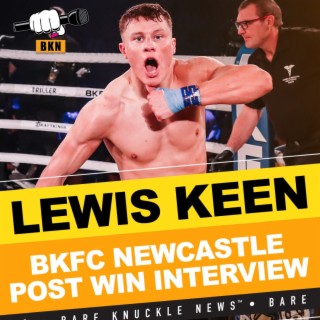 BKFC UK Newcastle-3rd Round Stoppage Made Lewis Keen the Victor vs Lewy Sherriff | Bare Knuckle News™