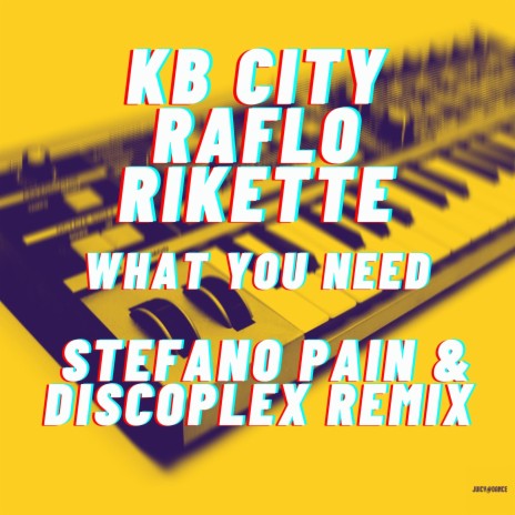 What you need (Stefano Pain & Discoplex Remix) ft. Rikette & Raflo