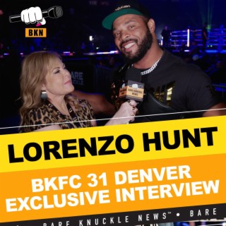 BKFC Fighter Lorenzo Hunt Calls Out Gustavo Trujillo to Fight at Heavyweight | Bare Knuckle News™️