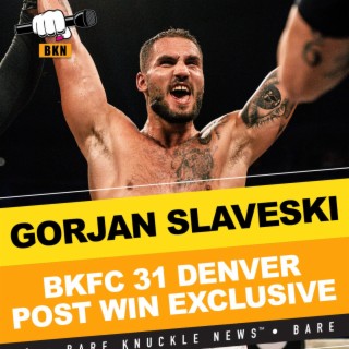 BKFC fighter Gorjan Slaveski wants to get to the top and stay there | Bare Knuckle News™️