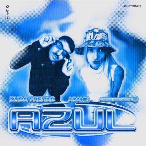 Azul ft. Duda Freitas | Boomplay Music