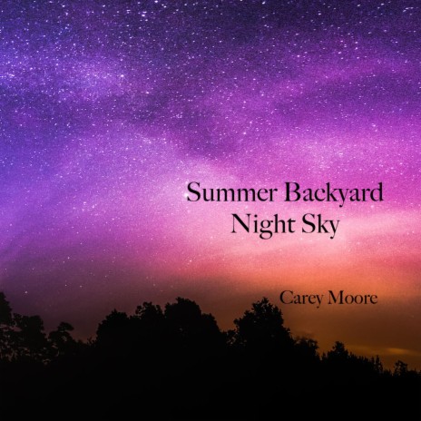 Summer Backyard Night Sky