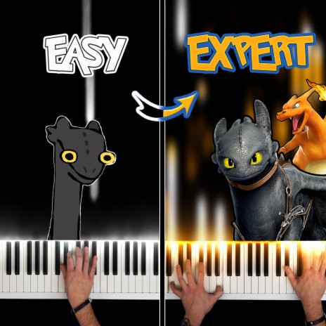 Toothless Dance | EASY to EXPERT but...