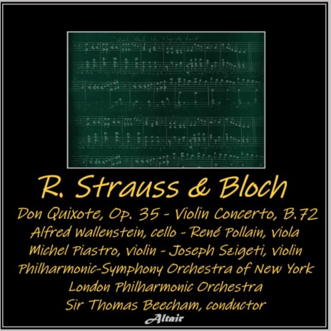 Violin Concerto, B.72: II. Andante ft. London Philharmonic Orchestra | Boomplay Music