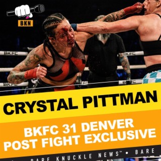 BKFC fighter Crystal Pittman’s relentless, come-forward style wows the fans at BKFC 31 | Bare Knuckle News™️