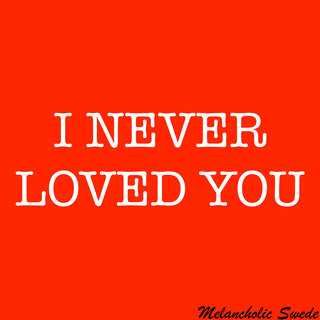 I Never Loved You