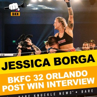 Jessica Borga Says She Found Her Home With Her Spectacular Debut in BKFC 32 | Bare Knuckle News™