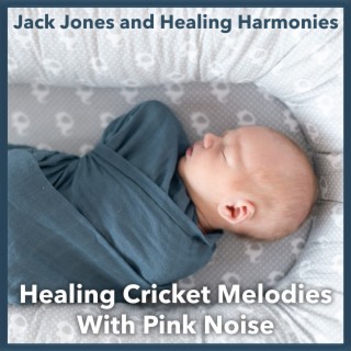 Healing Cricket Melodies with Pink Noise