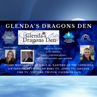Glenda’s Dragons Den with guest, Rupert