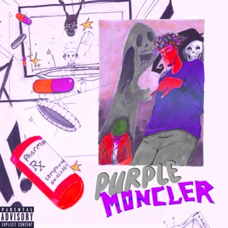 Purple Moncler