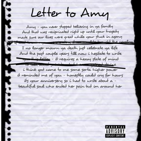 Letter to Amy | Boomplay Music