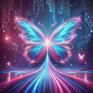 Butterfly Neon Dreams