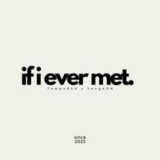 If I Ever Met (Radio Version)