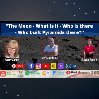 The Moon - What is it - Who is there - Who built Pyramids there?