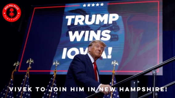 Trump Wins Iowa as Vivek Endorses Him!