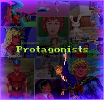 GAMES HAVE CHARACTERS (or ”Protagonists”)
