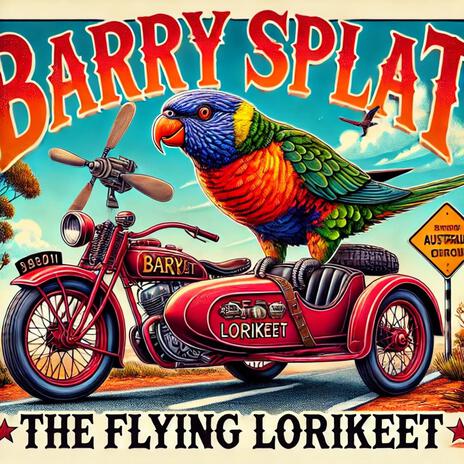 Barry Splat (The Flying Lorikeet)