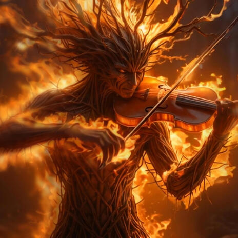 The Flaming Symphony of Shadowed Trees Electric Violin | Boomplay Music