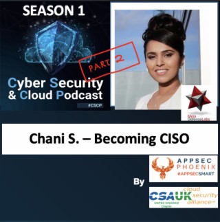 CSCP S01E13 - Chani Simms - Part 2 - vCISO compliance cybersecurity and women in cyber