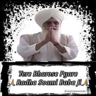 Tere Bharose Pyare II Radha Soami Ji II lyrics | Boomplay Music