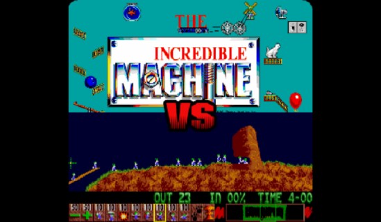 On The Spot Challenge: Lemmings vs The Incredible Machine