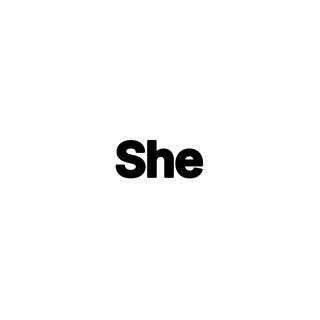 She