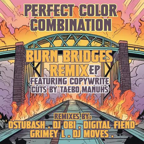 Burn Bridges (grimey l Remix) (Remixed by Grimey L) ft. Copywrite, Taebo Manuhs & Grimey L | Boomplay Music