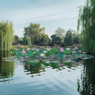 Serene Lotus Pond