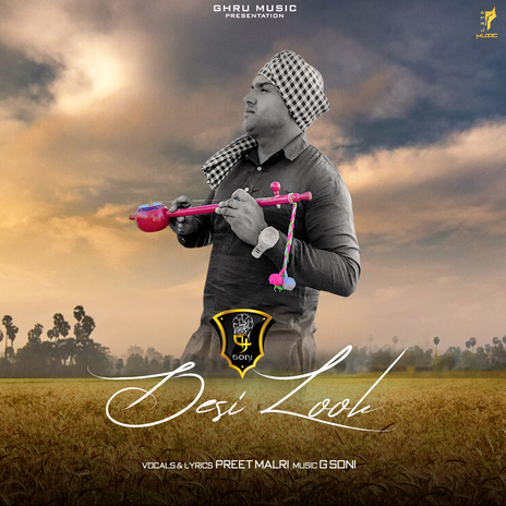 Desi Look ft. Preet Malri | Boomplay Music