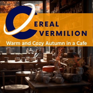 Warm and Cozy Autumn in a Cafe