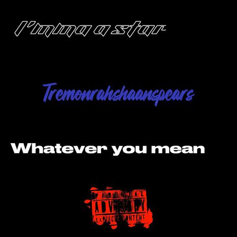 whatever you mean | Boomplay Music