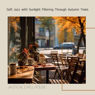 Soft Jazz with Sunlight Filtering Through Autumn Trees