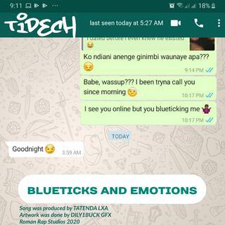 Blue-ticks & Emotions lyrics | Boomplay Music