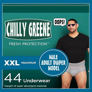 Adult Male Diaper Model