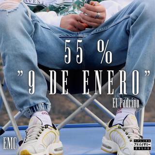 55 % 9 de enero