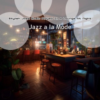 Stylish Jazz Music Played in a Lounge at Night