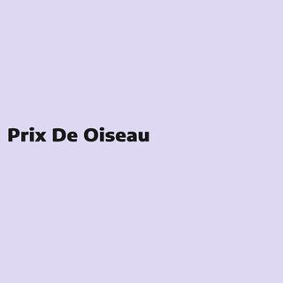 Prix De Oiseau