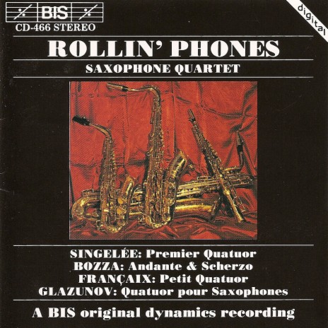 Saxophone Quartet, Op. 109: II. Canzona variee: Andante - Variations I-V | Boomplay Music