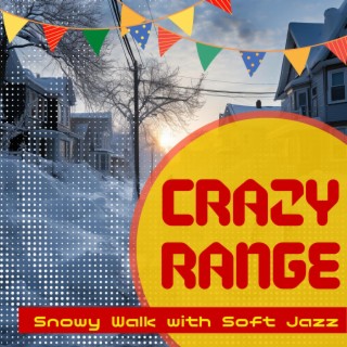 Snowy Walk with Soft Jazz