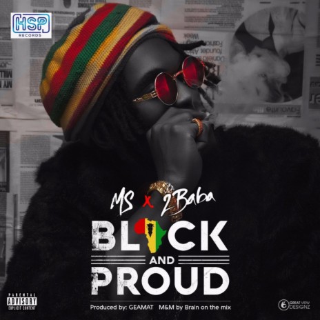 Black and Proud (Remix) ft. 2baba | Boomplay Music