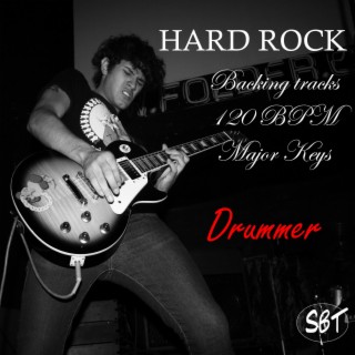 Hard Rock Drum Backing Tracks, All Major Keys, 120 BPM, Vol. 1