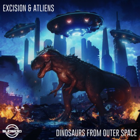 Dinosaurs From Outer Space ft. ATLiens | Boomplay Music