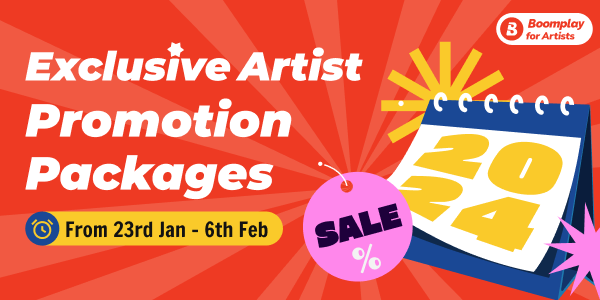 New Year, New Opportunities! Special Discounts on Exclusive Artists Promotion Packages! 