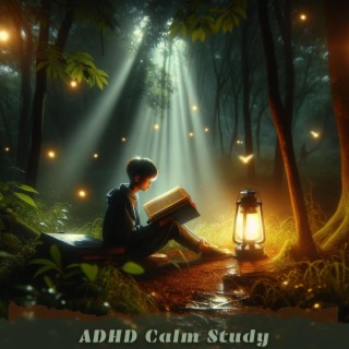 ADHD Calm Study: Relaxing Guitar Music & Mountain Streams with Campfire Sounds to Ease Stress