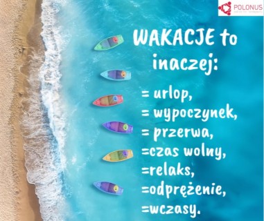 #355 Wakacje - Holidays