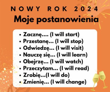 Learn Polish # 418 Postanowienia noworoczne - New Year’s resolutions