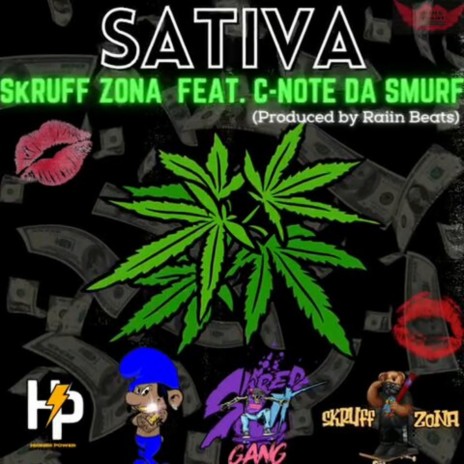 Sativa (Produced By. Raiin Beats) ft. C-Note Da Smurf | Boomplay Music