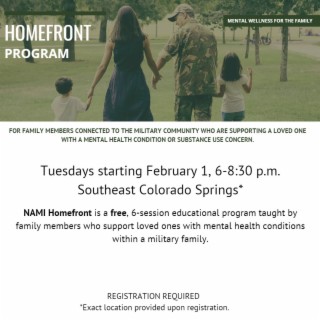 NAMI Homefront Class for Veterans and Their Families