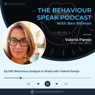 Episode 109: Behaviour Analysis in Brasil with Valeria Parejo