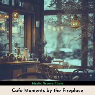 Cafe Moments by the Fireplace